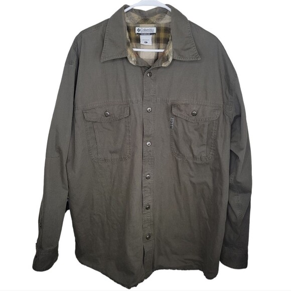 Columbia Men's twill fleece lined barn Jacket size Large - Picture 1 of 10